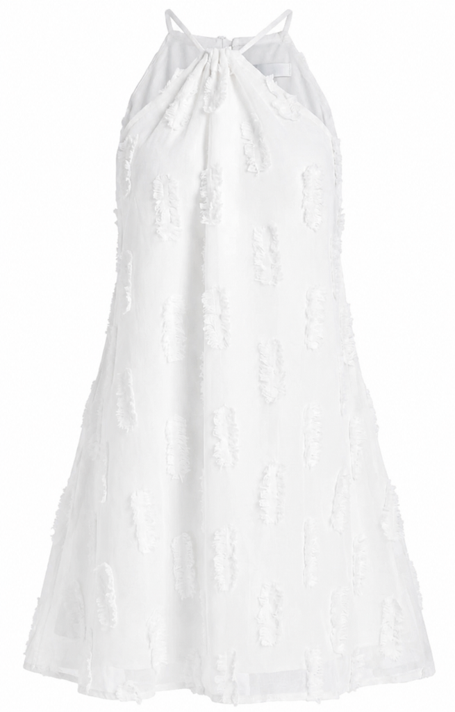 Tutu mini dress with belt