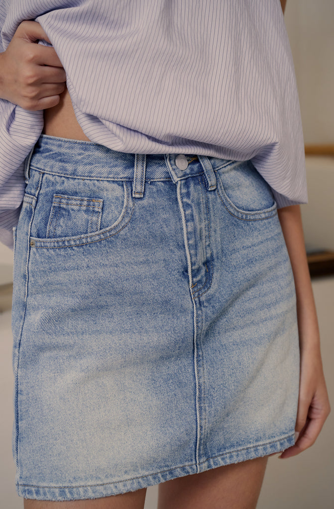 Naomi denim skirt