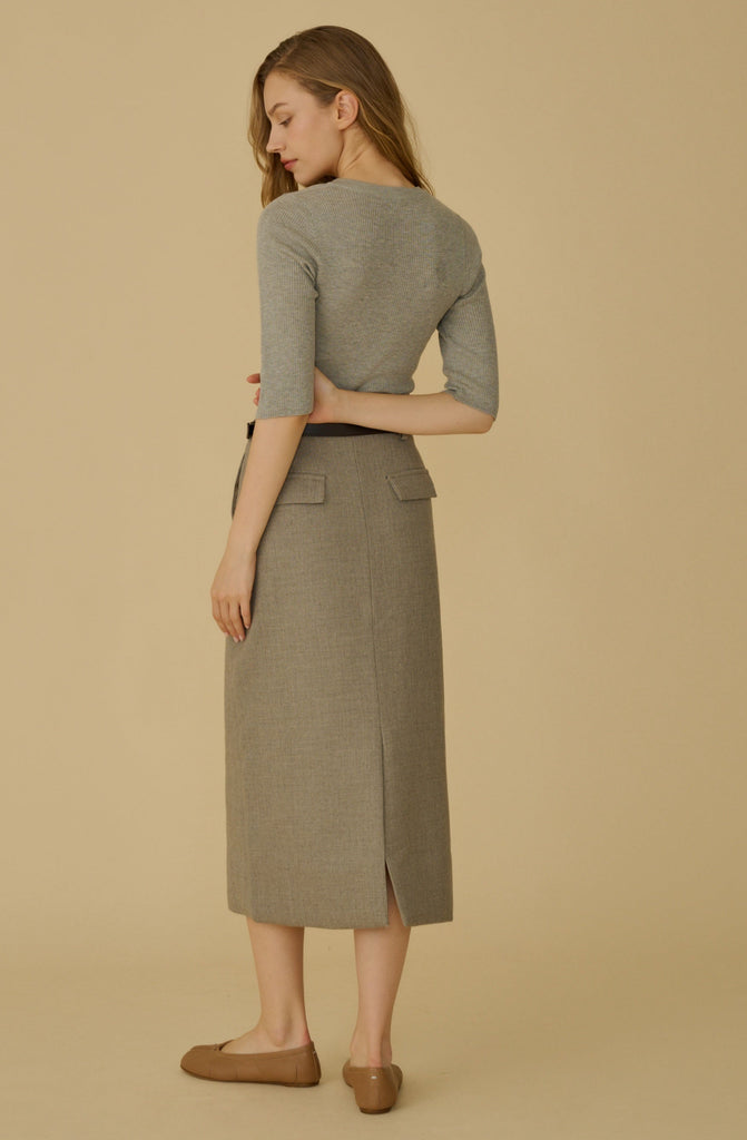 Tokyo drift soft knit top