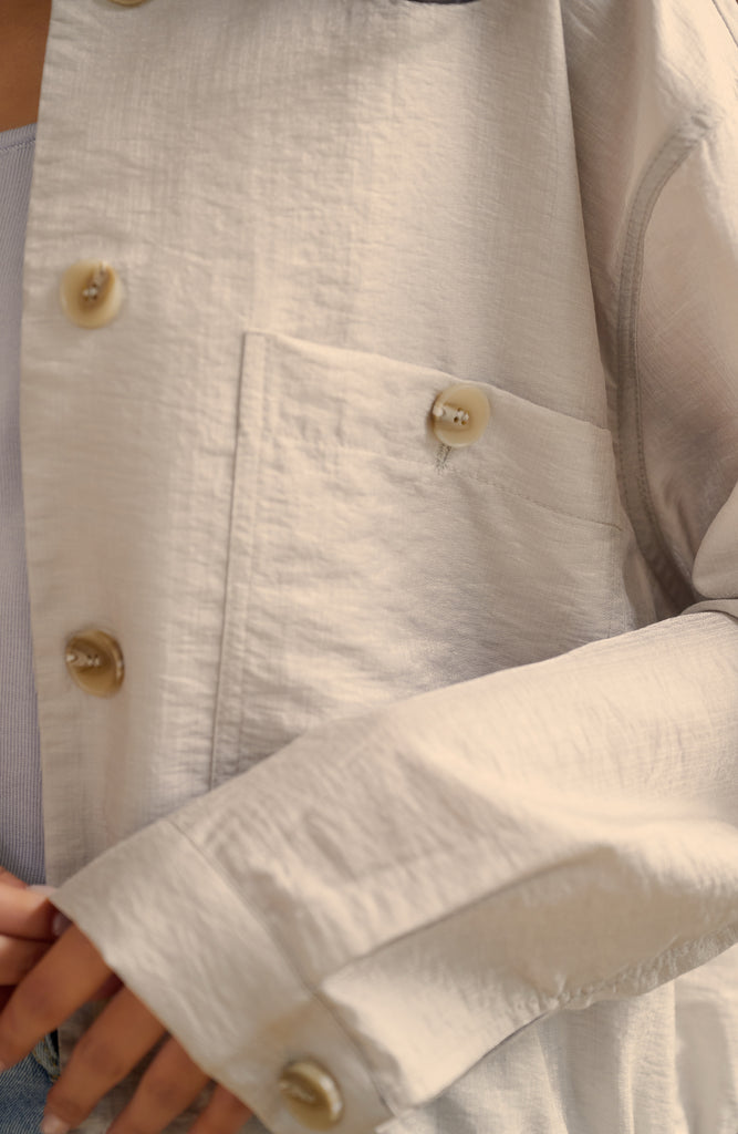 Pretty baby comfy jacket in beige