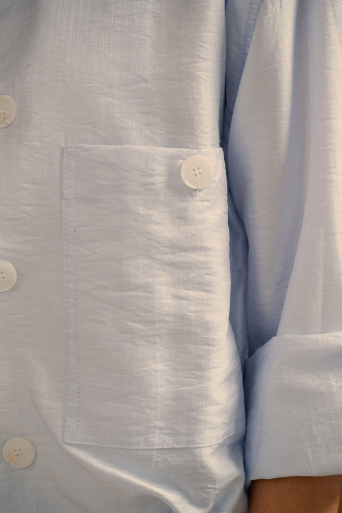 Pretty baby comfy jacket in blue