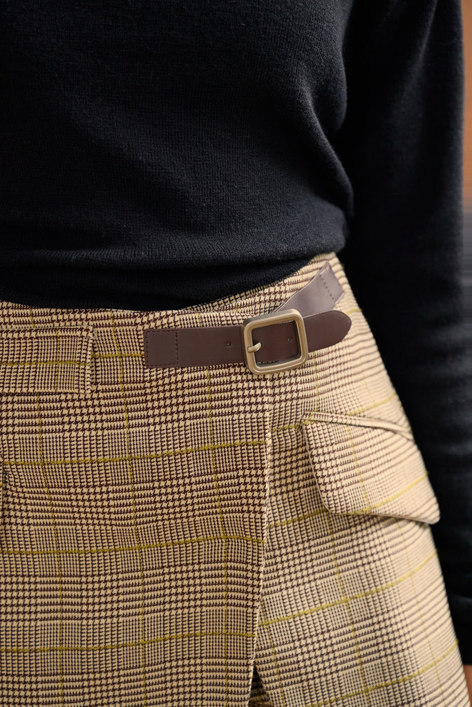 Classic Form Plaid skort