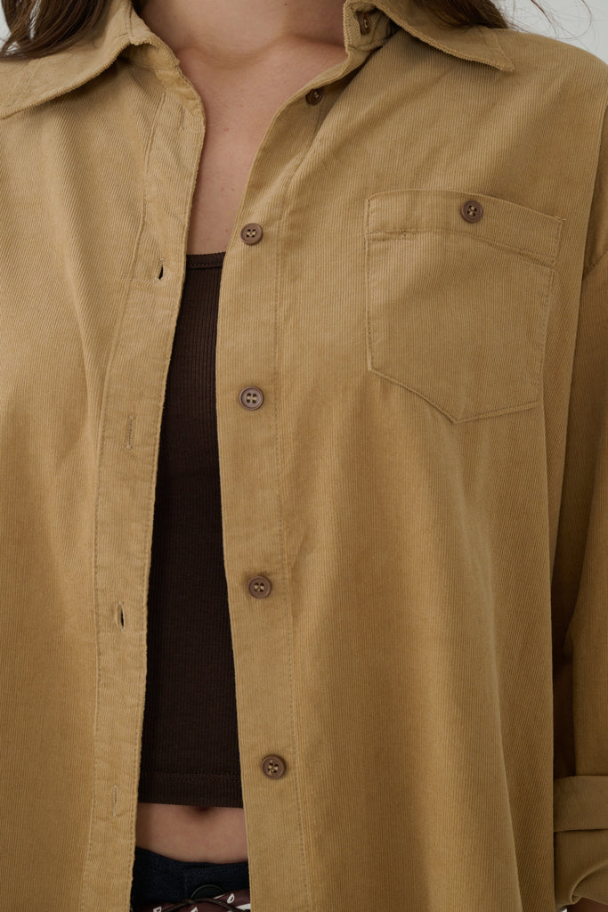 Warm Terre Linen Shirt