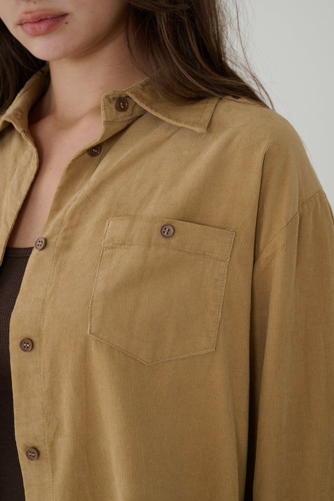Warm Terre Linen Shirt