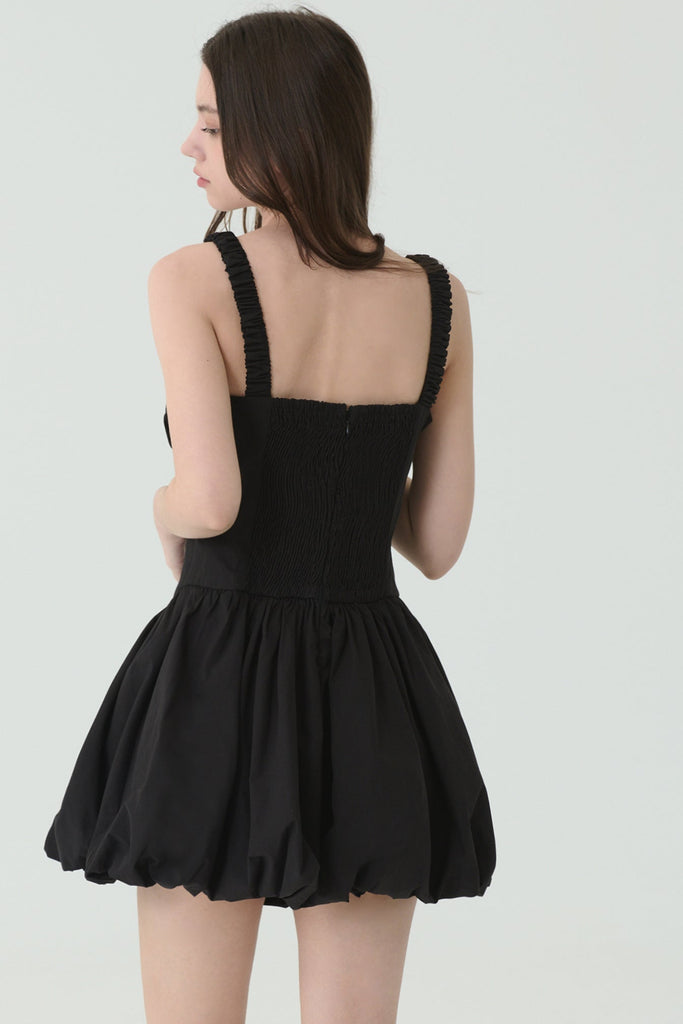 Princess glamour bubble mini dress