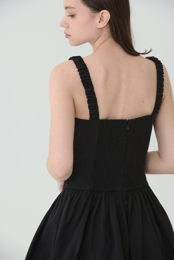 Princess glamour bubble mini dress