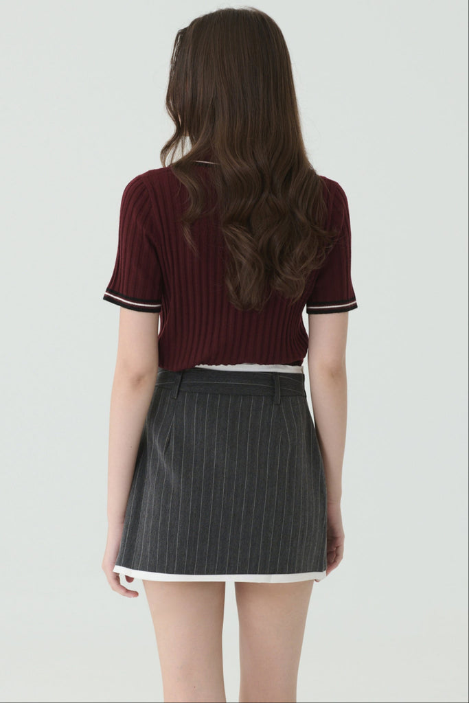 Effortless cut skirt