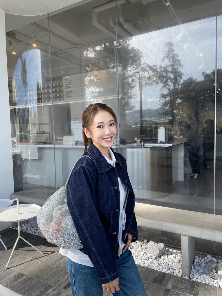 Effortless Denim Top