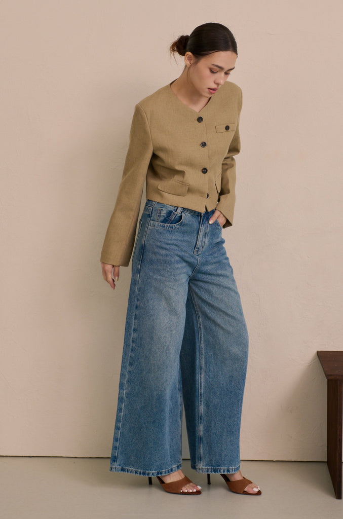 My type of jacket in Khaki/Navy