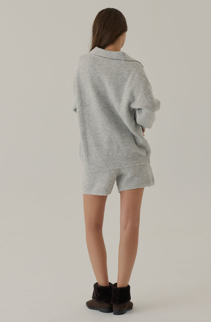 Cozy knit matching set