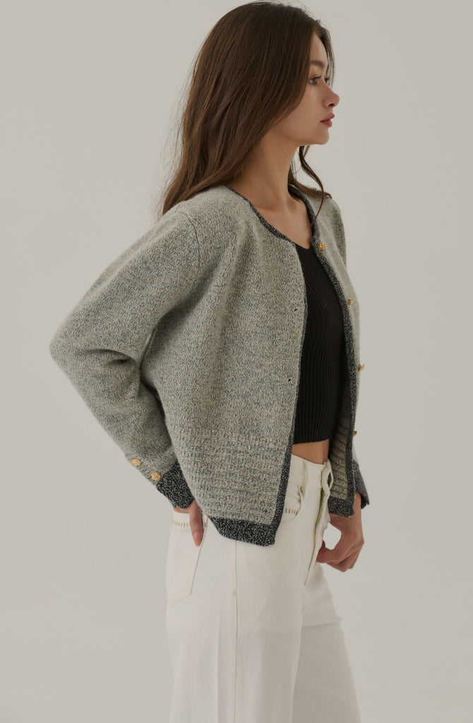 Smart casual knit jacket