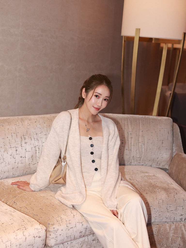 Winter sunshine knit set