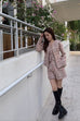 Sweet in tweed pink vest