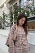Sweet in tweed pink vest