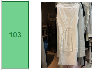 Ribbon summer dress in White
