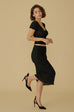 Love birds elastic polka dots set
