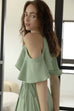 Team bride wrap maxi dress
