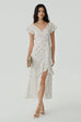 A love letter dress in floral