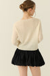 Lightweight v-neck knit cardigan