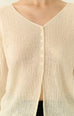 Lightweight v-neck knit cardigan