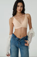 Invisible supportive bra in skin