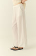 Chantal drawstring linen pants