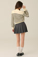 Lets do it stripes cardigan