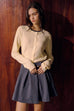 Cheese cake knitted tops