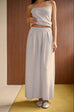 Cool breeze pleated knit skirt