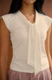 Front knot elastic top