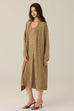 Off to the event knit set in khaki