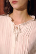 Say Something lace white shirt
