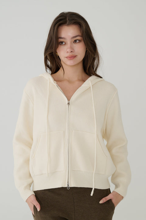 Pretty please knit hoodie