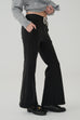 Wool blend flared pants in Black/Beige/Green/Grey/Navy
