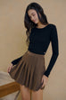 City girl vibe knit long sleeves