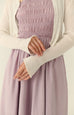 Pretty babe cooling knit cardigan in white