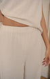 Confidence in you linen set in white