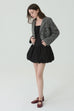 Princess glamour bubble mini dress