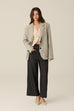 Confidence double layered blazer in grey