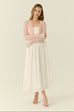 Pretty babe cooling knit cardigan in pink