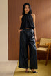 Urban tan faux leather pants