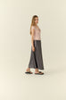 Never enough silky skirt in grey