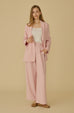 Élune classic wide leg pants in pink