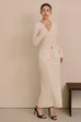 My boo knit skirt in white