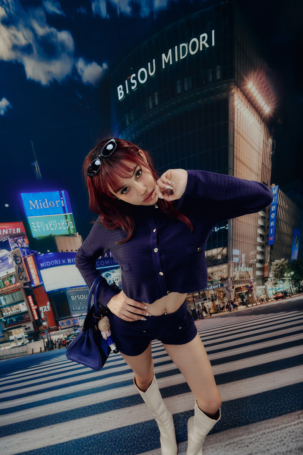 Midori x BisouBisou Harajuku Cardigan