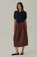Cute puff skirt in sienna