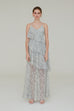 Versailles embroidery maxi dress