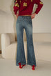 To the 80's flared jeans