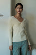 Have some fun knit top in beige