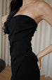 All the way knit Top in black